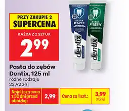 Biedronka Pasta do zębów Dentix oferta