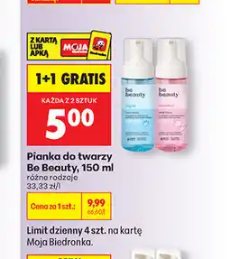 Biedronka Pianka do twarzy Be Beauty oferta