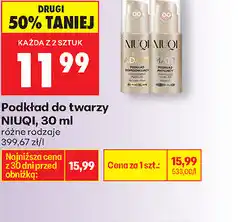 Biedronka Podkład do twarzy NIUQI oferta