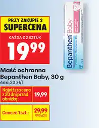 Biedronka Maść ochronna Bepanthen Baby oferta