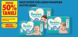 Biedronka Pieluszki Pampers Active Baby oferta