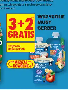 Biedronka Wszystkie musy Gerber oferta