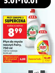 Biedronka Płyn do mycia naczyń Fairy oferta