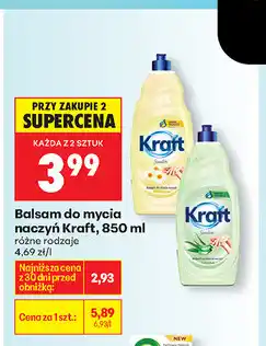 Biedronka Balsam do mycia naczyń Kraft oferta