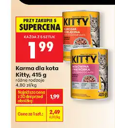 Biedronka Karma dla kota Kitty oferta