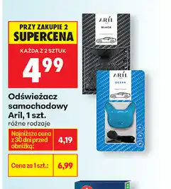 Biedronka Odświeżacz samochodowy Aril, 1 szt oferta