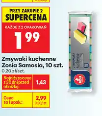 Biedronka Zmywaki kuchenne Zosia Samosia, 10 szt oferta