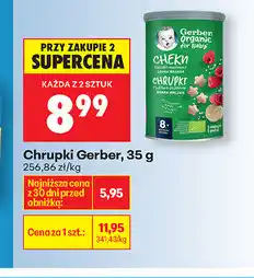 Biedronka Chrupi Gerber oferta