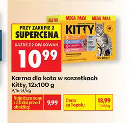 Biedronka Karma dla kota w saszetkach Kitty oferta