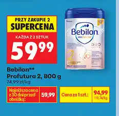 Biedronka Bebilon Profutura 2 oferta