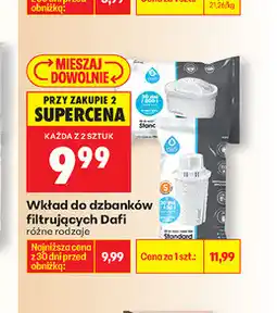 Biedronka Wkład do dzbanków filtrujących Dafi oferta