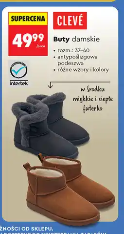 Biedronka Buty damskie z futerkiem oferta