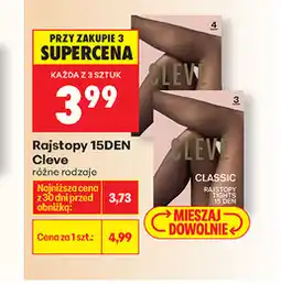Biedronka Rajstopy 15DEN Cleve oferta