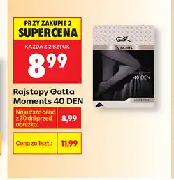 Biedronka Rajstopy Gatta Moments 40 DEN oferta