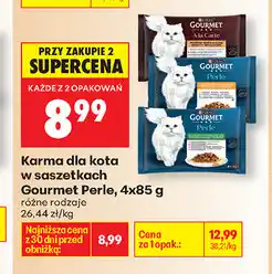 Biedronka Karma dla kota w saszetkach Gourmet Perle oferta