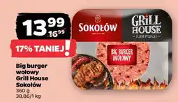 Netto Big burger wołowy Sokołów Grill House oferta