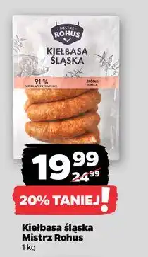 Netto Kiełbasa śląska Mistrz Rohus oferta