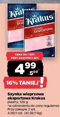 Netto Szynka eksportowa Krakus Animex oferta