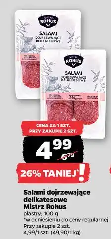 Netto Salami dojrzewające Mistrz Rohus oferta