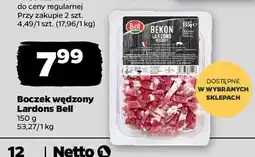 Netto Bekon lardons wędzony Bell Polska oferta