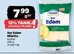 Netto Ser edamski Miletto oferta