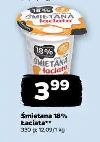 Netto Śmietana 18% Łaciata oferta