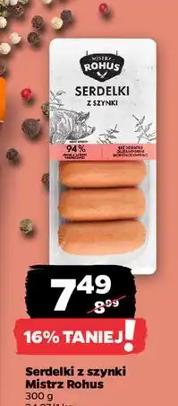 Netto Serdelki z szynki Mistrz Rohus oferta