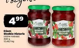 Netto Dżem truskawkowy Słodkie Historie oferta