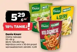 Netto Makaron bolognese Knorr oferta