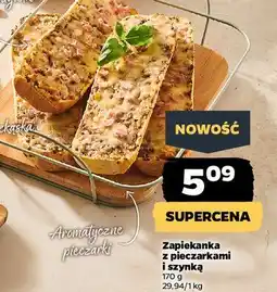 Netto Zapiekanka z pieczarkami i szynką oferta
