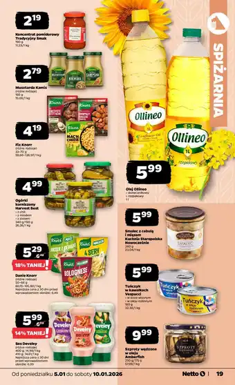 Netto Olej słonecznikowy Ollineo oferta