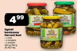 Netto Ogórki korniszony z ziołami Harvest Best oferta