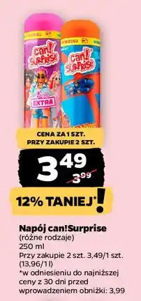 Netto Napój hot wheels Can!Surprise oferta