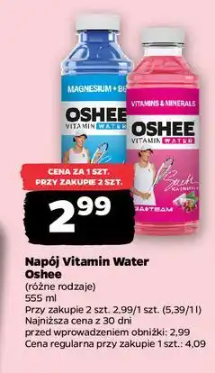 Netto Napój witaminy i minerały Oshee Vitamin Water oferta