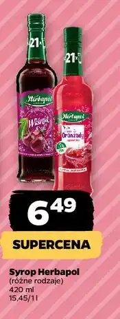 Netto Syrop o smaku oranżady Herbapol oferta