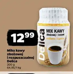 Netto Mix kawy zbożowej i rozpuszczalnej Delica oferta
