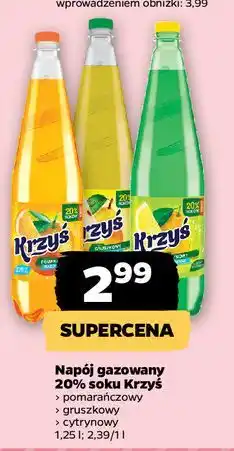 Netto Napój pomarańczowy Jurajska Krzyś oferta