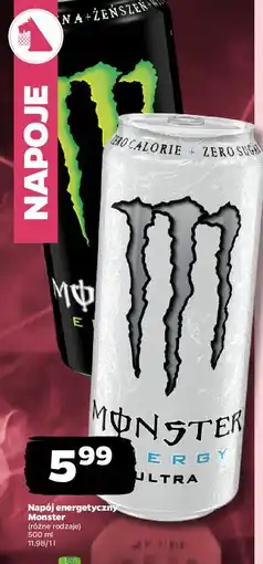 Netto Napój energetyczny white Monster Energy Ultra oferta