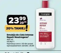 Netto Emulsja do ciała intensywnie regenerująca Neutrogena Formuła Norweska oferta