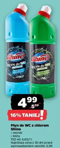 Netto Płyn do wc leśny Shine Classic oferta