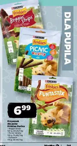 Netto Przysmak dla psa bekon i ser Friskies Funtastix oferta