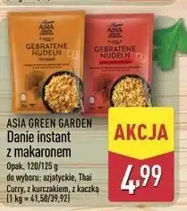 ALDI ASIA GREEN GARDEN Danie instant z makaronem oferta