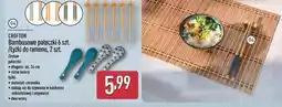 ALDI CROFTON Bambusowe pałeczki 6 szt./Łyżki do ramenu, 2 szt oferta