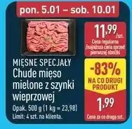 ALDI Chude mięso mielone z szynki wieprzowej oferta