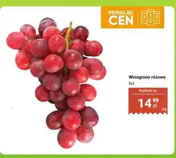 Biedronka Winogrono różowe luz oferta