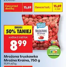 Biedronka Truskawki mrożone Mrożona Kraina oferta