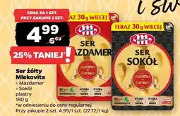 Netto Ser żółty Mlekovita Mazdamer, Sokol, plastry oferta