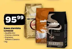 Netto Kawa ziarnista Lavazza Qualita Oro, Crema e Aroma, Espresso, Italiano Classico oferta