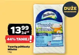 Netto Twaróg półtłusty Miletto oferta