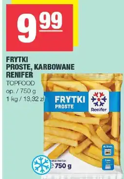 Spar Frytki proste, karbowane Renifer Topfood oferta